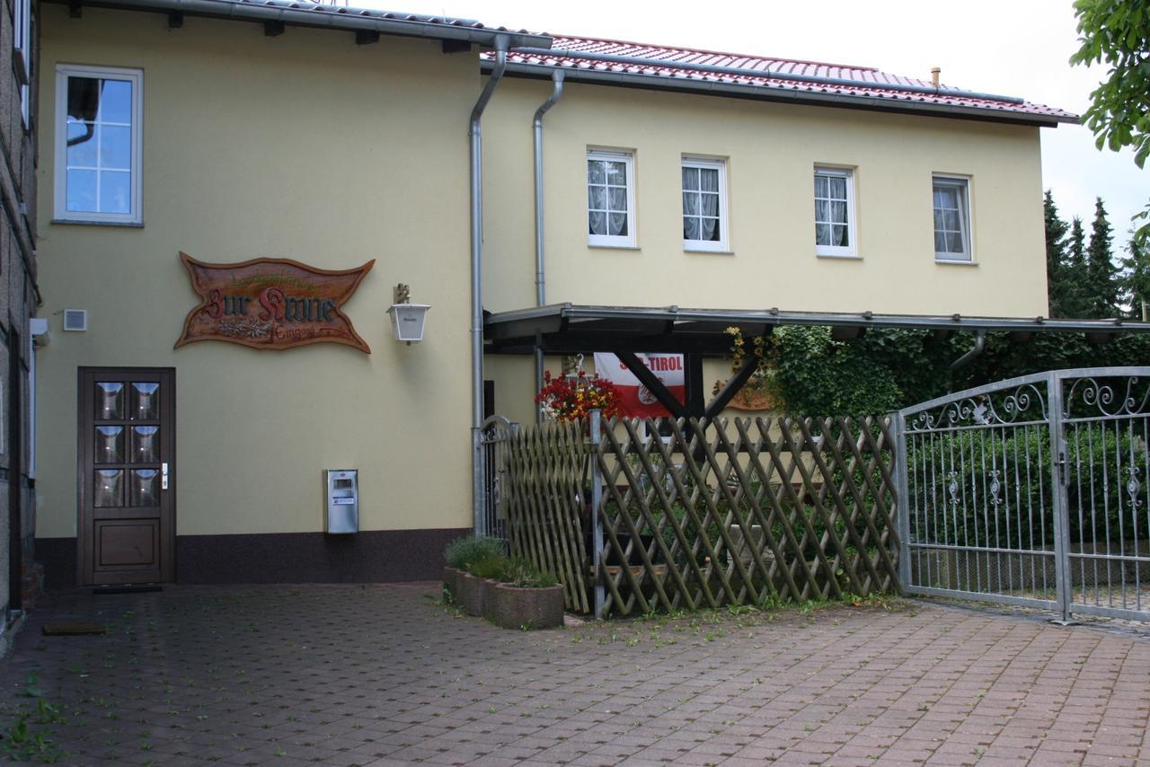 Hotel Pension Zur Krone Eisenach Exteriér fotografie